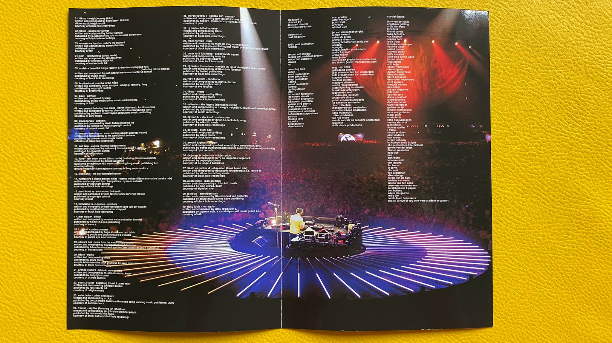 Tiësto In Concert 2003, 2004 & Elements of life DVD