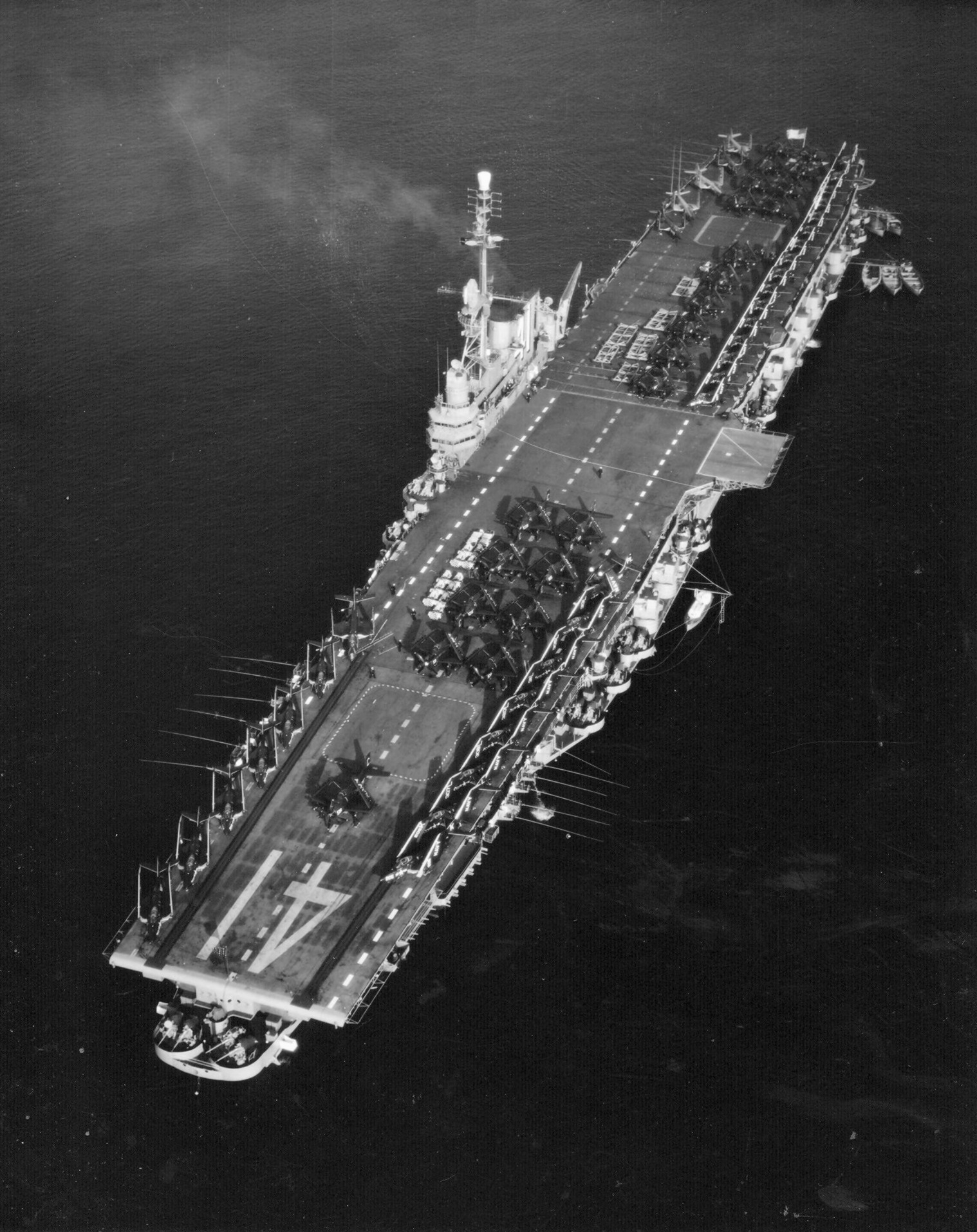 USS Midway CVA-41 location on August 1, 1971