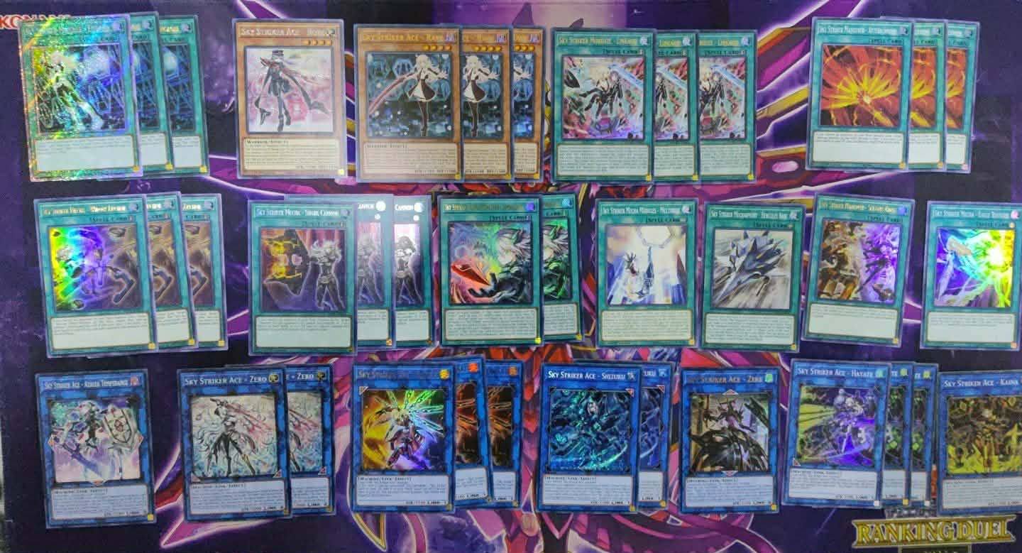 sky striker yugioh deck SLF1-AE050 Mobilize My Sky Striker Yugioh Deck