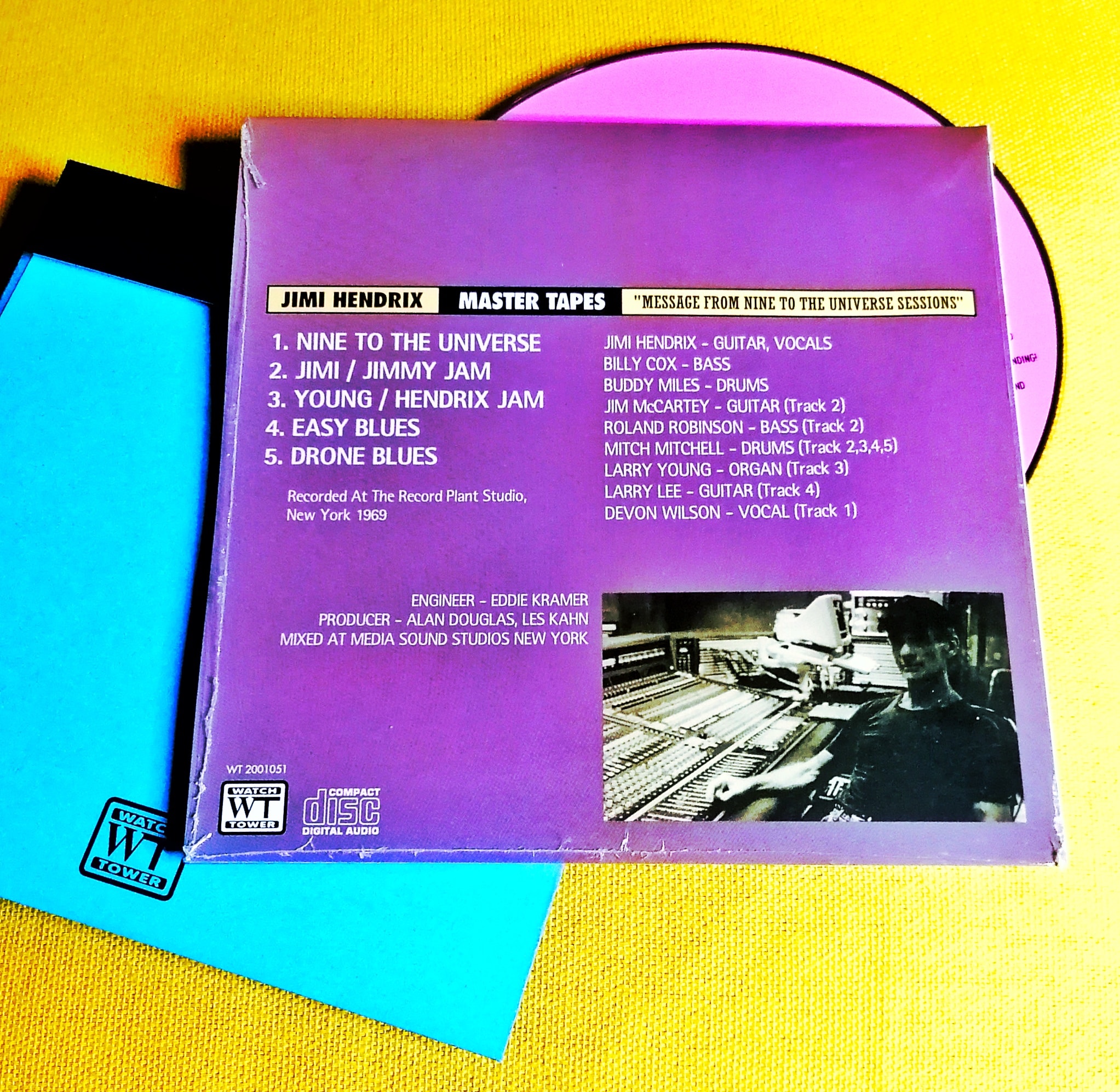 Jimi Hendrix—Message From Nine To The Universe , 1CD Jams Sessions 