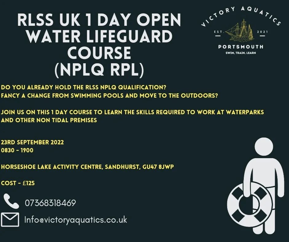 ⚓ RLSS Open Water... - Victory Aquatics and Training