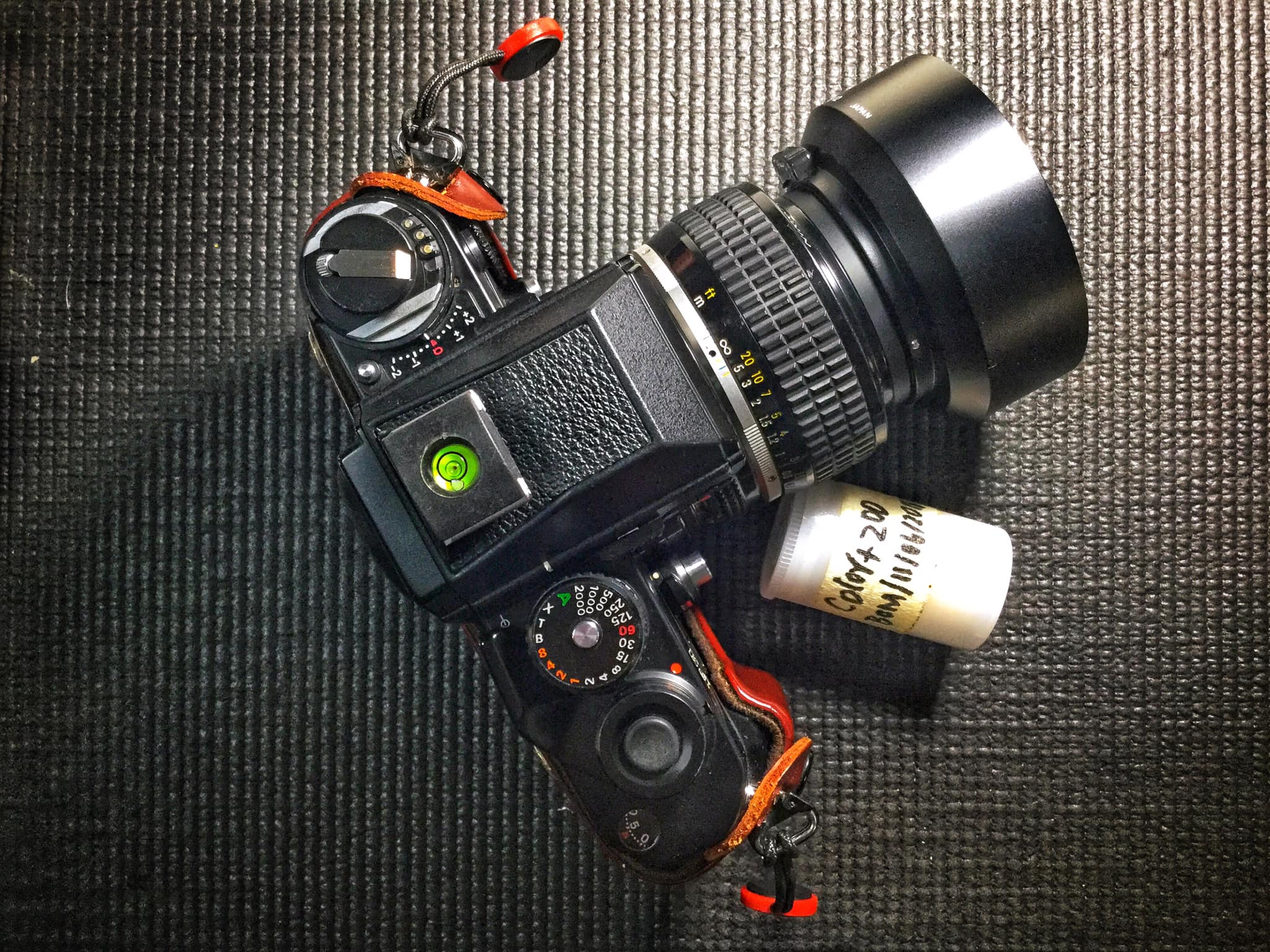 My Nikon F3 Hp with nikkor 50mm 1.2 lens