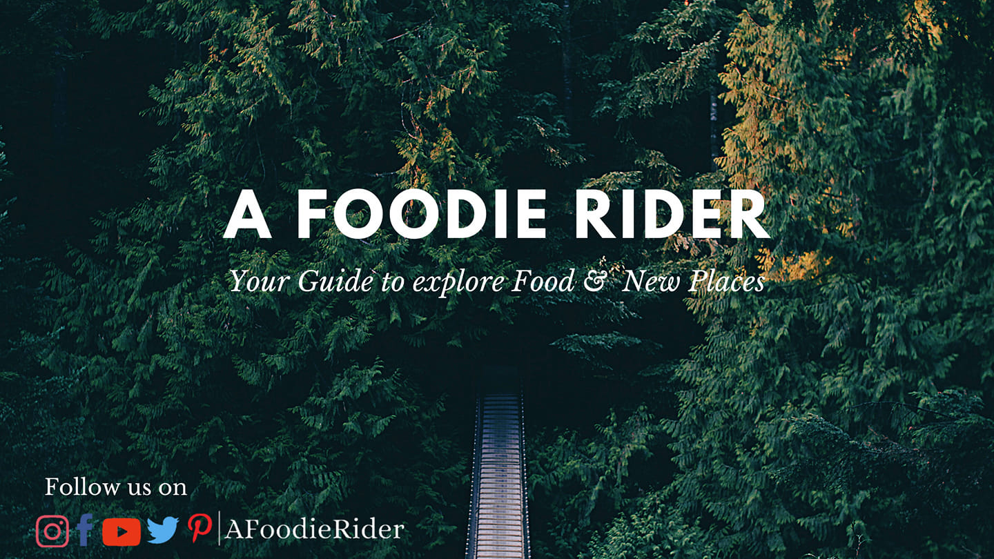 A Foodie Rider