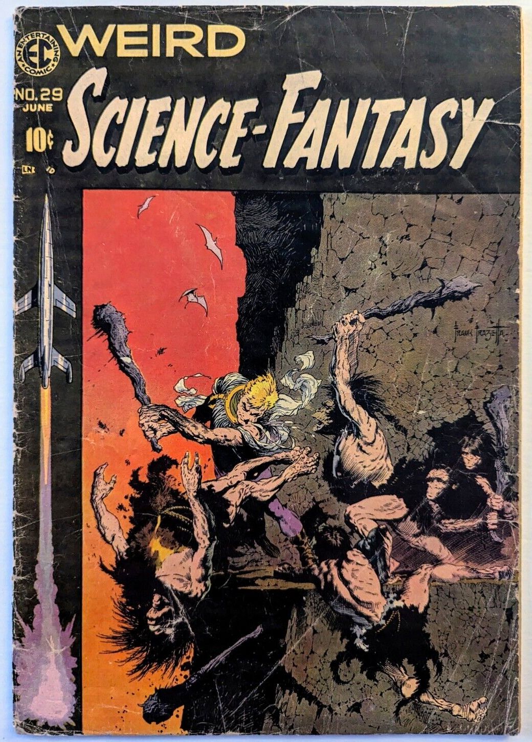 Frank Frazetta's Weird Science-Fantasy #29 cover artwork