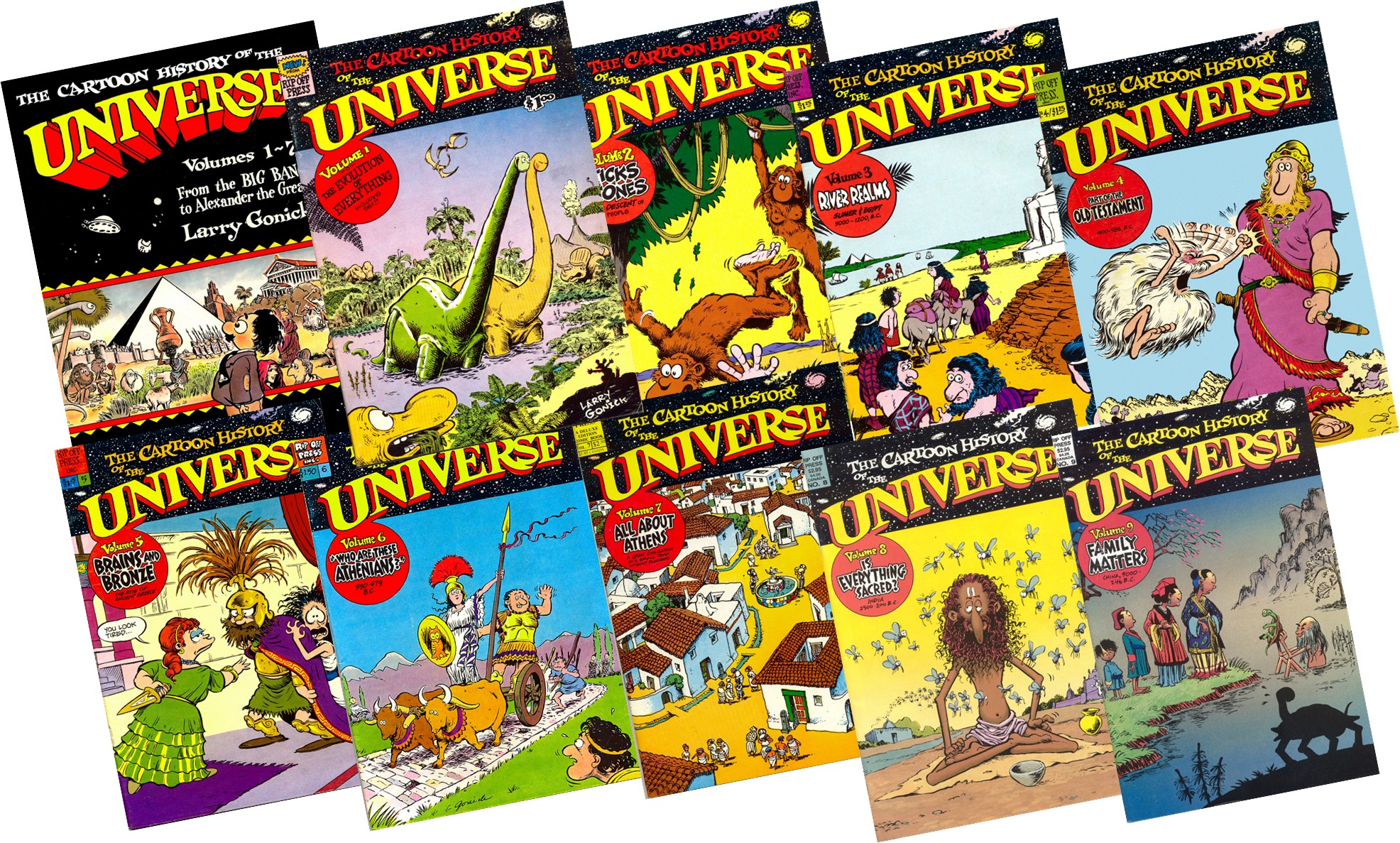 The Cartoon History of the Universe 3冊 The Cartoon HIstory of the