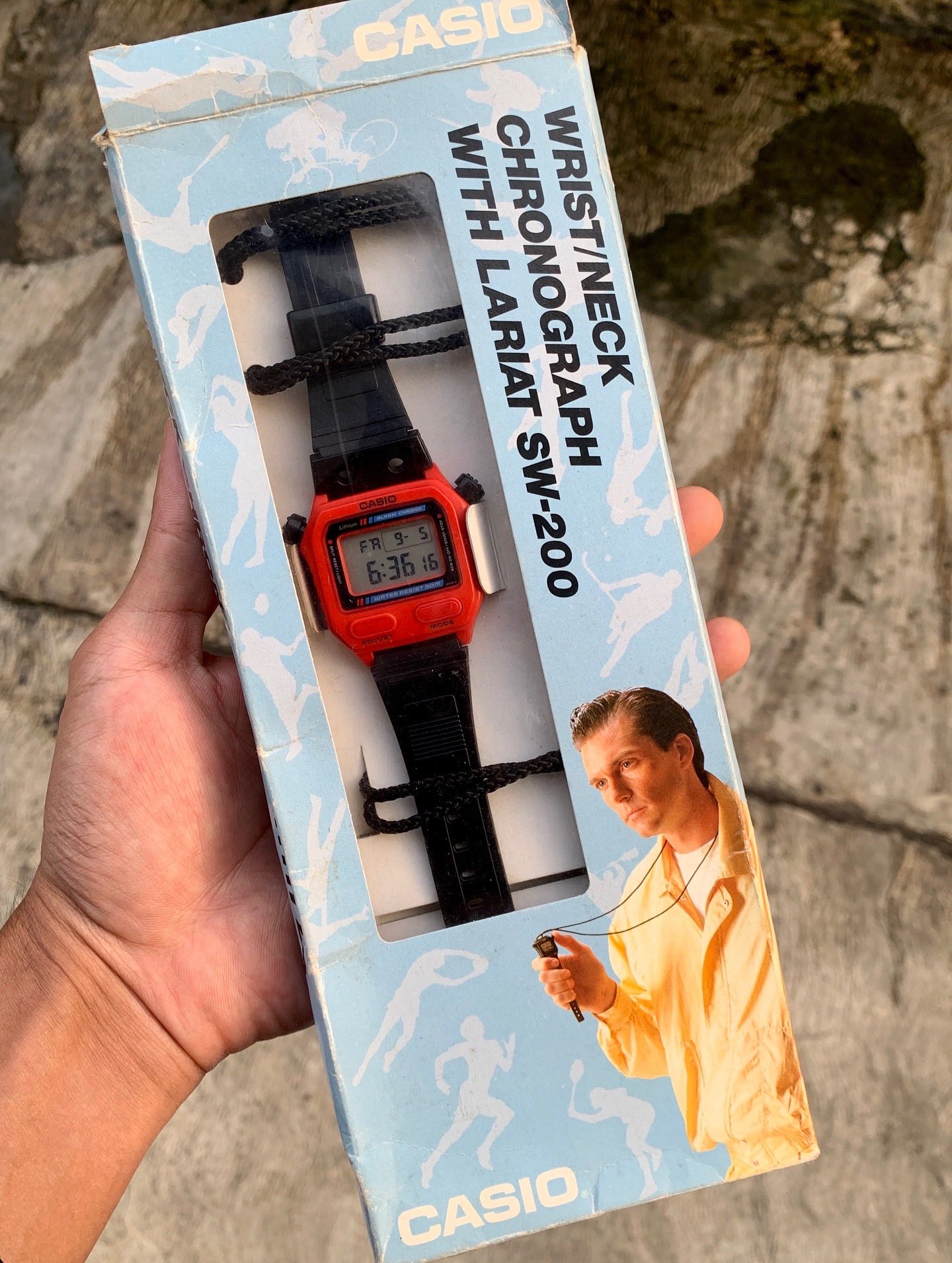 CASIO SW-200 WIRST / NECK Instagram : rizkyrchmt05 #casio 