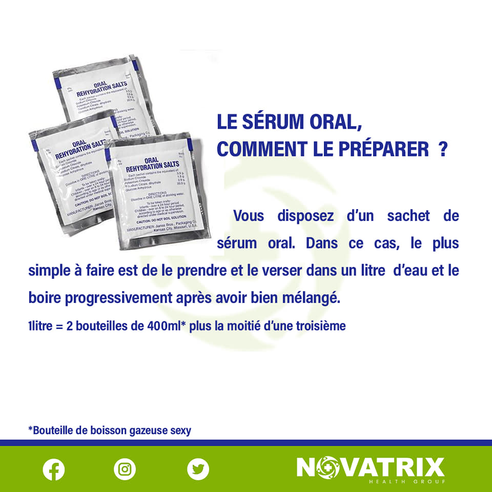 Le Serum Oral Une Solution De Novatrix Health Group Facebook