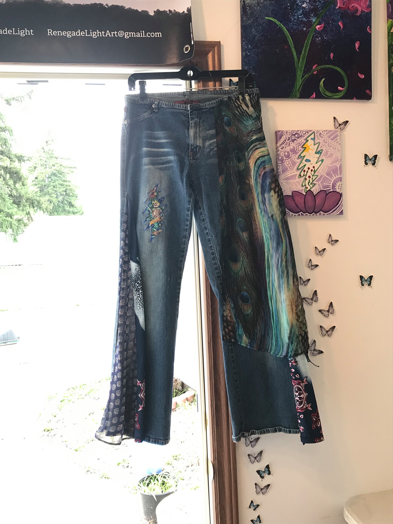 mmoption RE:CONSTRUCT VOID denim pants mmoption RE:CONSTRUCT VOID 