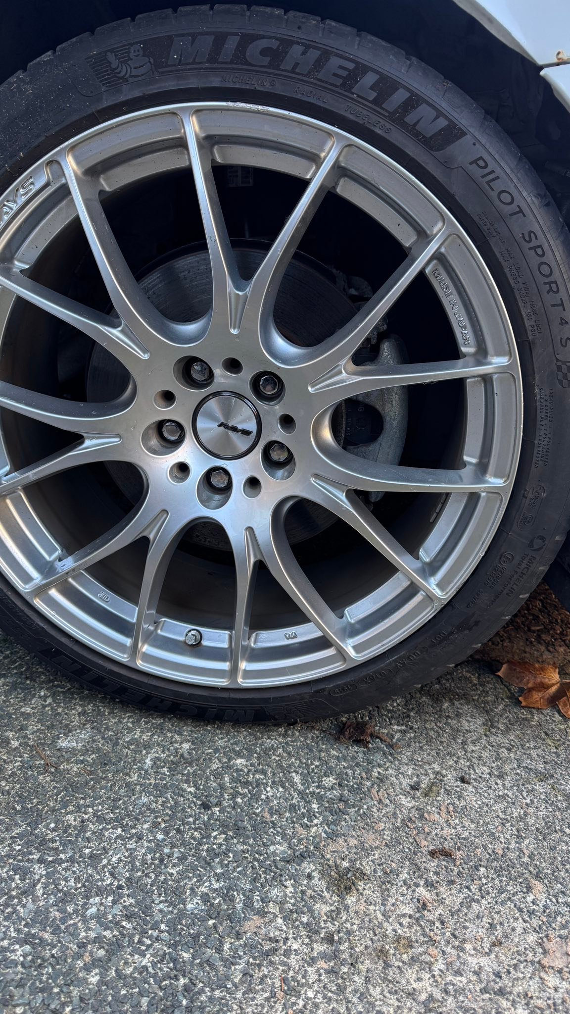 Genuine Rays Homura 2x7 19-inch alloy wheels for sale