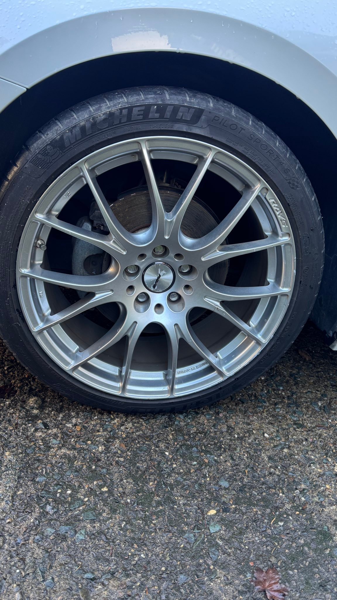 Genuine Rays Homura 2x7 19-inch alloy wheels for sale