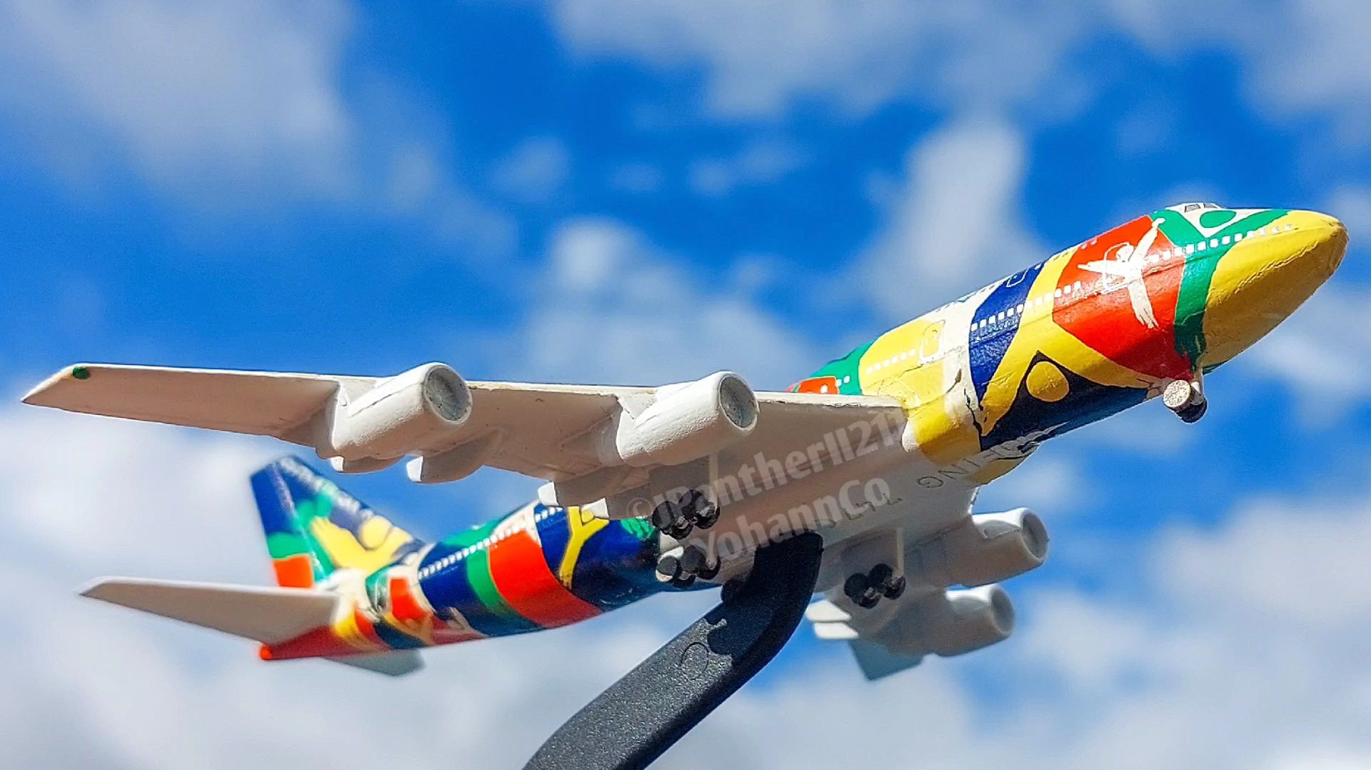 South African Airways 'Ndizani' B747-300 ZS-SAJ, once used to