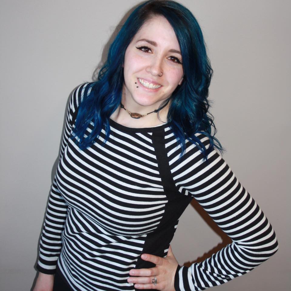 Blue Hair Scissor Hands Goderich ON