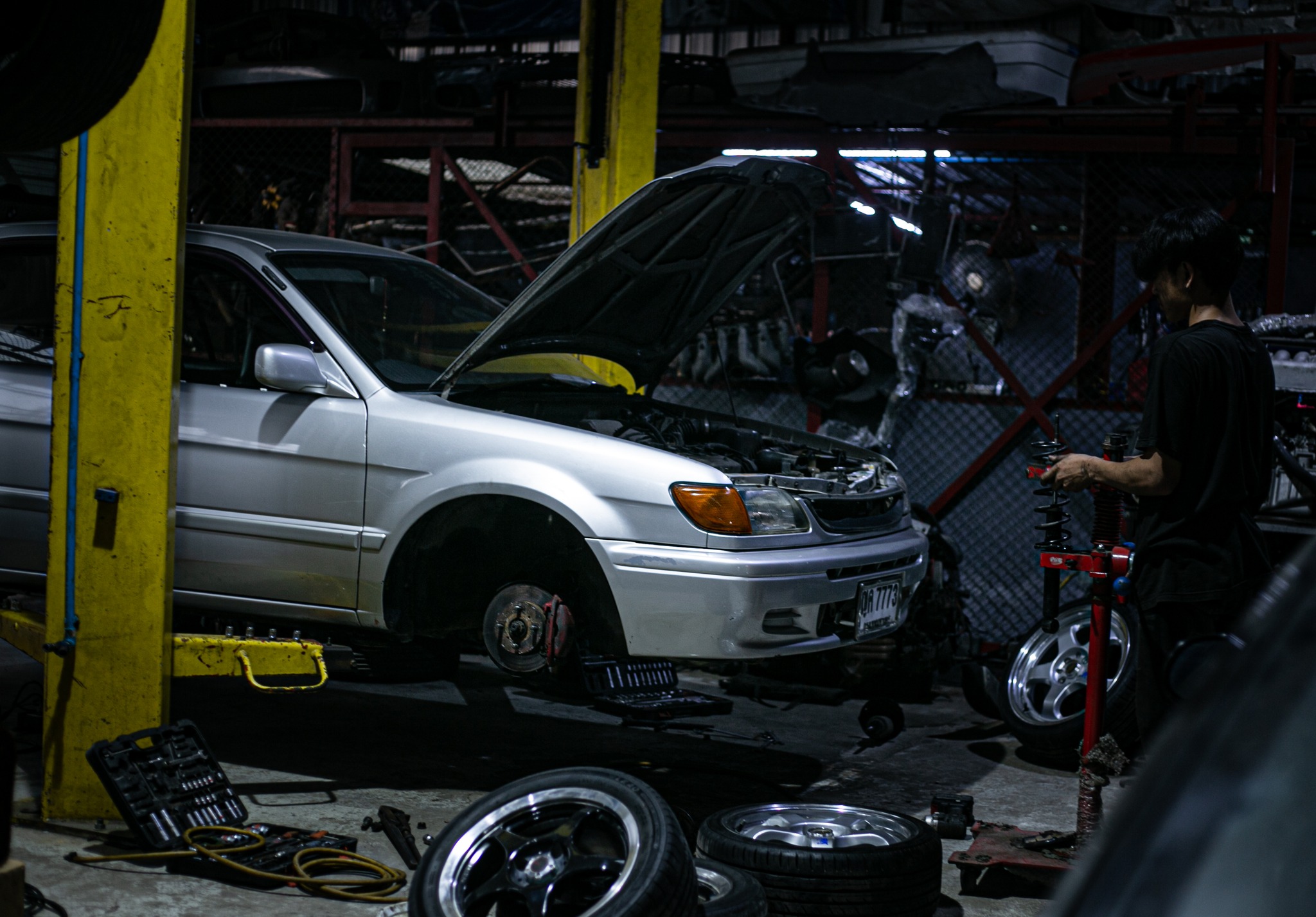 TOYOTA SOLUNA + โหลดจัดทรงสุตร RaceAutoTire นุ่มหนึบ StreetUsed + set ...