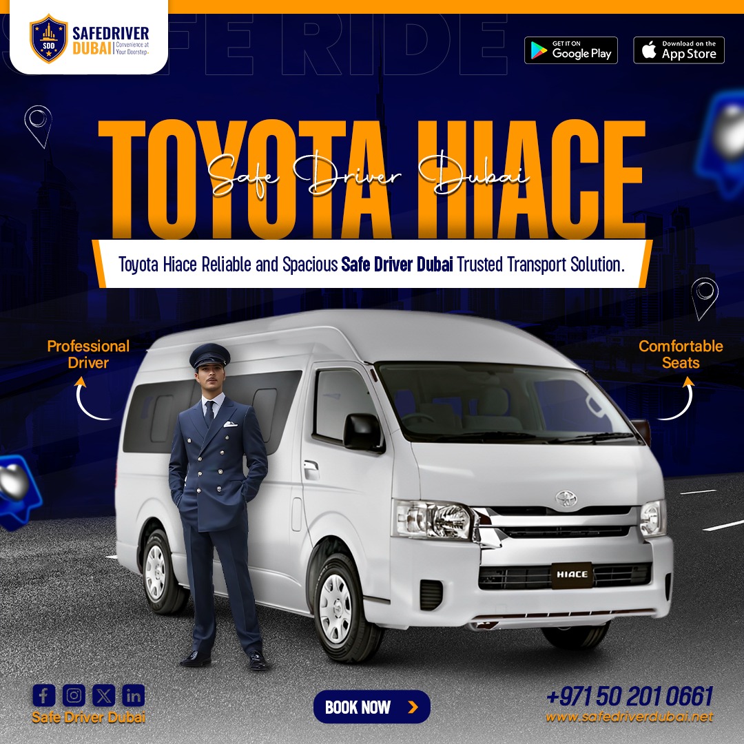 Safe - Experience the comfort and reliability of the Toyota Hiace while ...