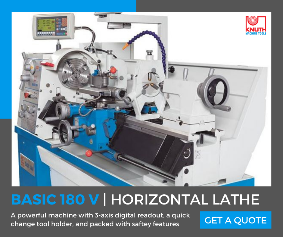 Our Basic 180 V may sound... - KNUTH Machine Tools Americas | Facebook