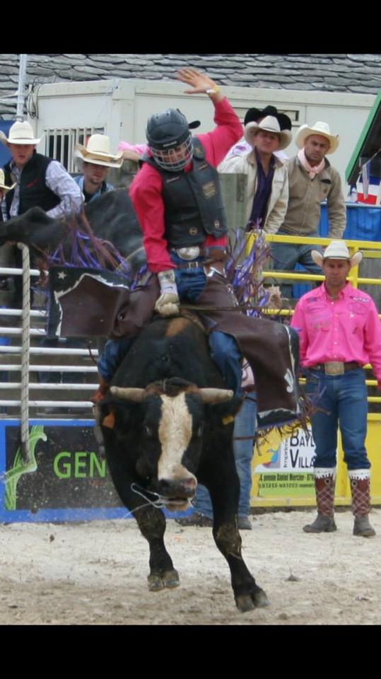 Bull rider William 'JR' Dougan