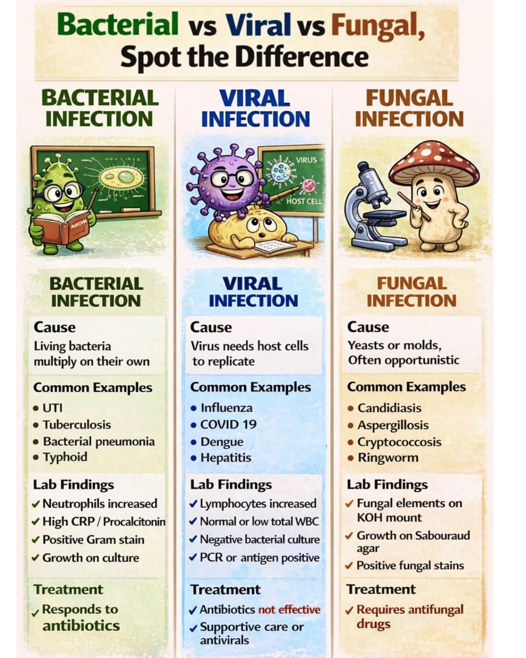 Ma - Bacterial,Viral and Fungal Infection Causes and it’s Treatment see ...