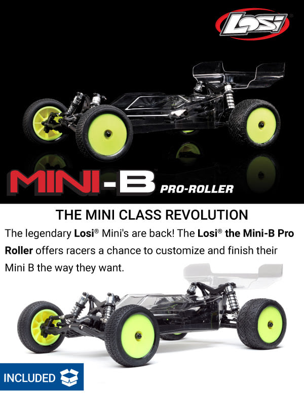 Losi Mini-B Pro roller upgrade recommendations
