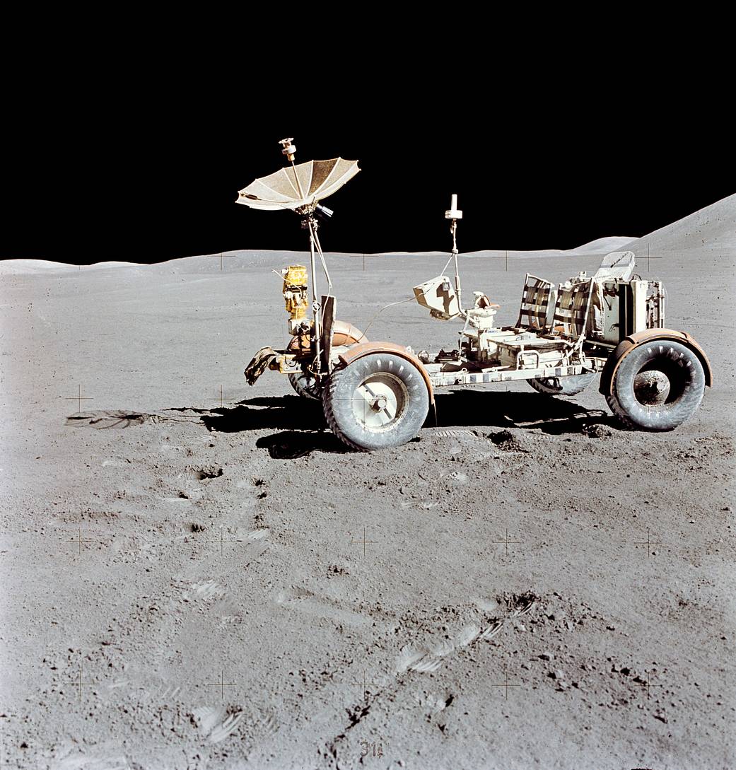 TodayInHistory | 1971: Lunar Roving Vehicle Apollo 15 is first