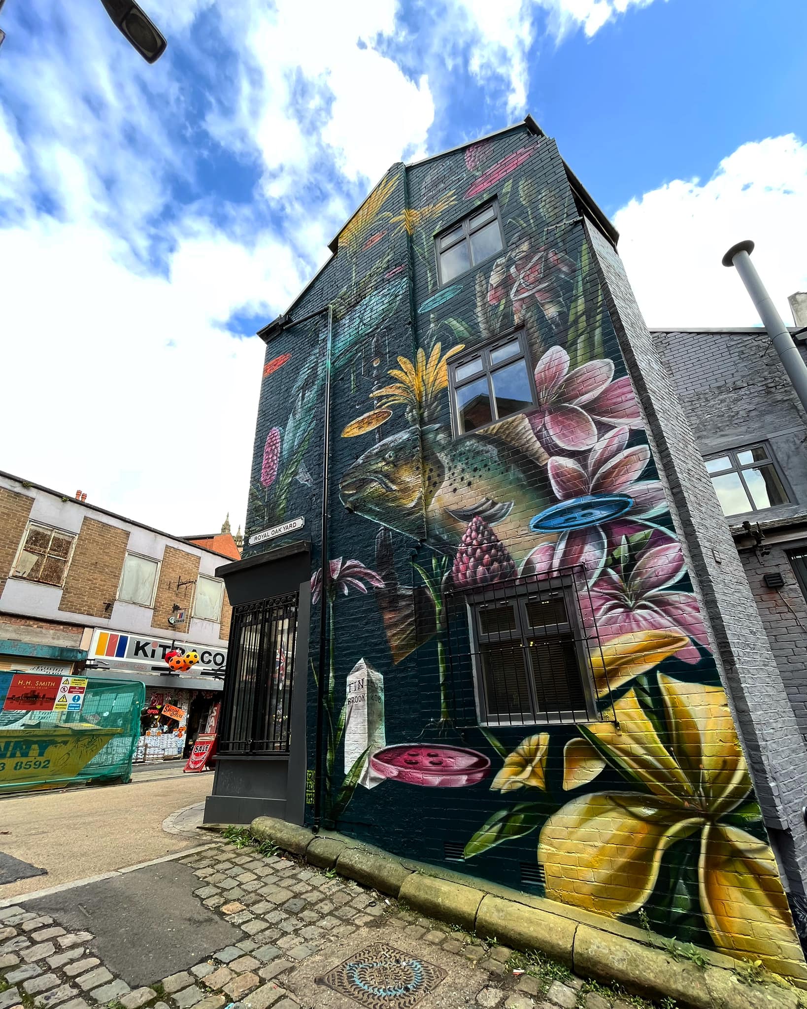 Another street art piece finished from... - Totally Stockport