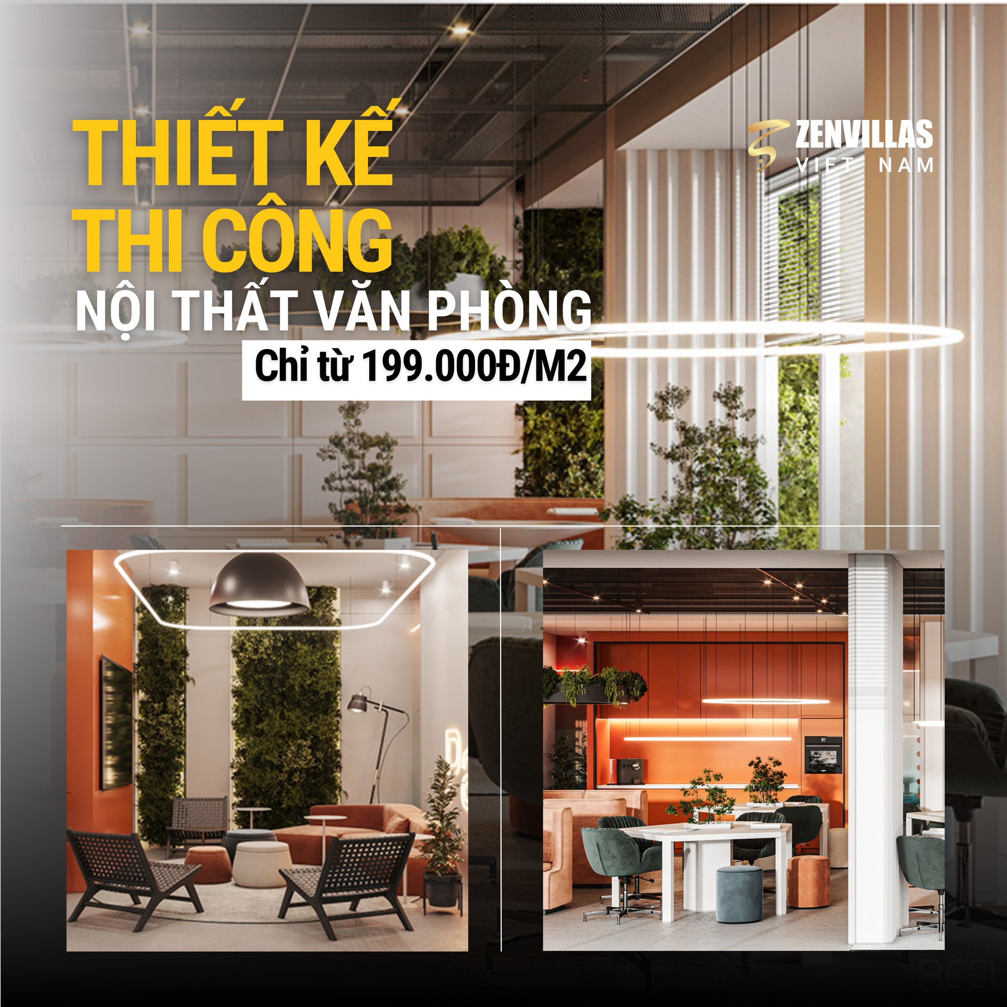 Thiết kế thi công nội thất văn phòng | Ho Chi Minh City