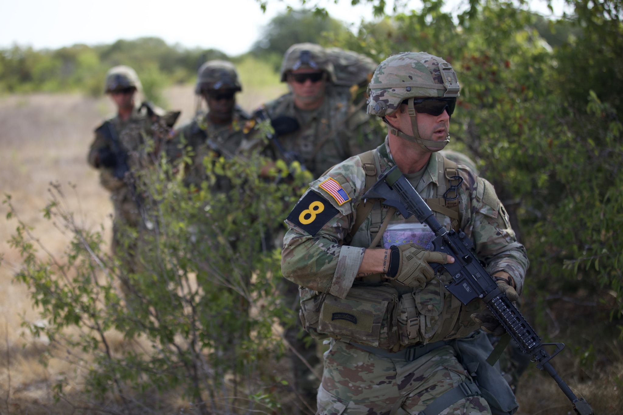 U.S. - U.S. Army squads under FORSCOM (Forces Command) compete for the ...