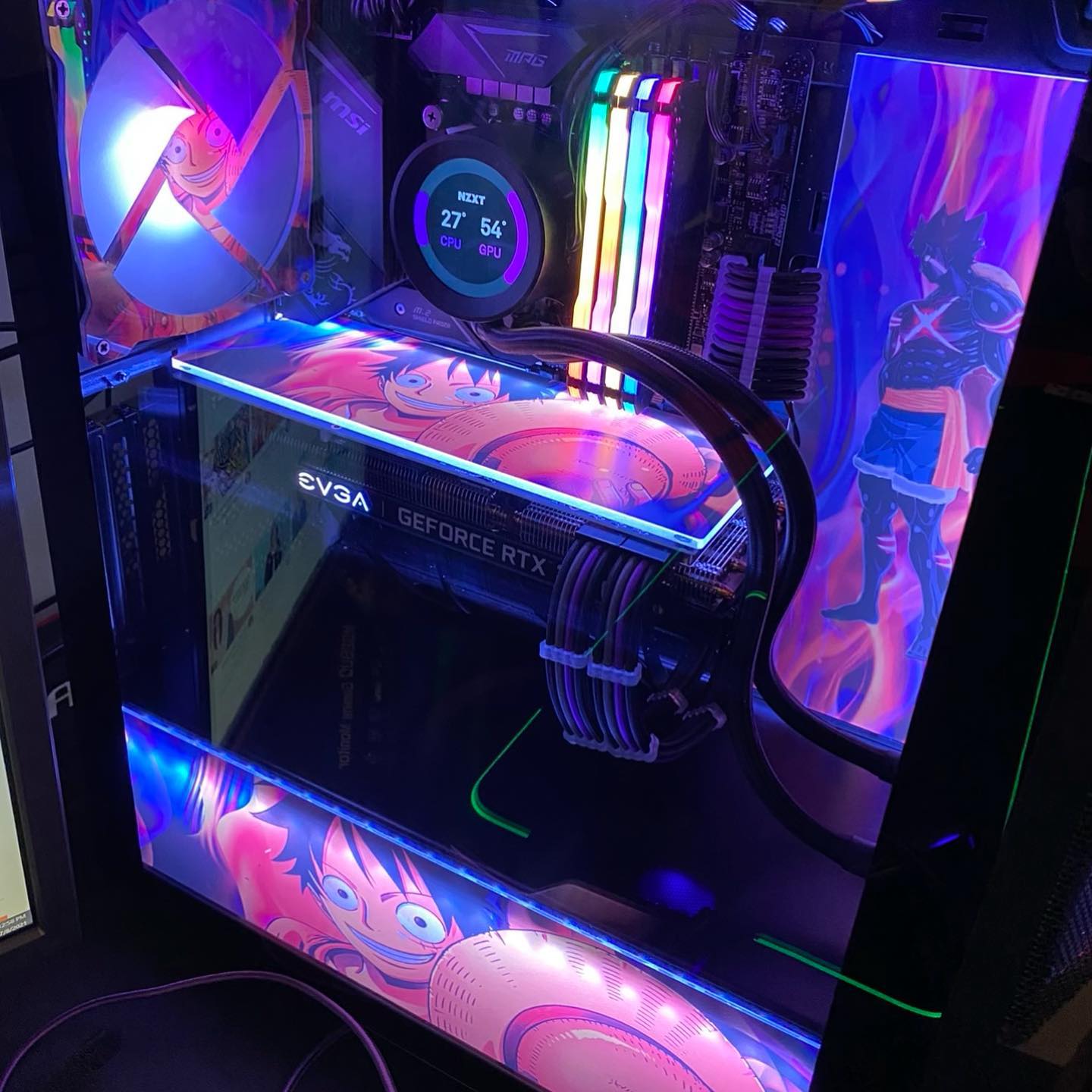 V1 Tech - Check out this sick Luffy themed build by Ajacks...