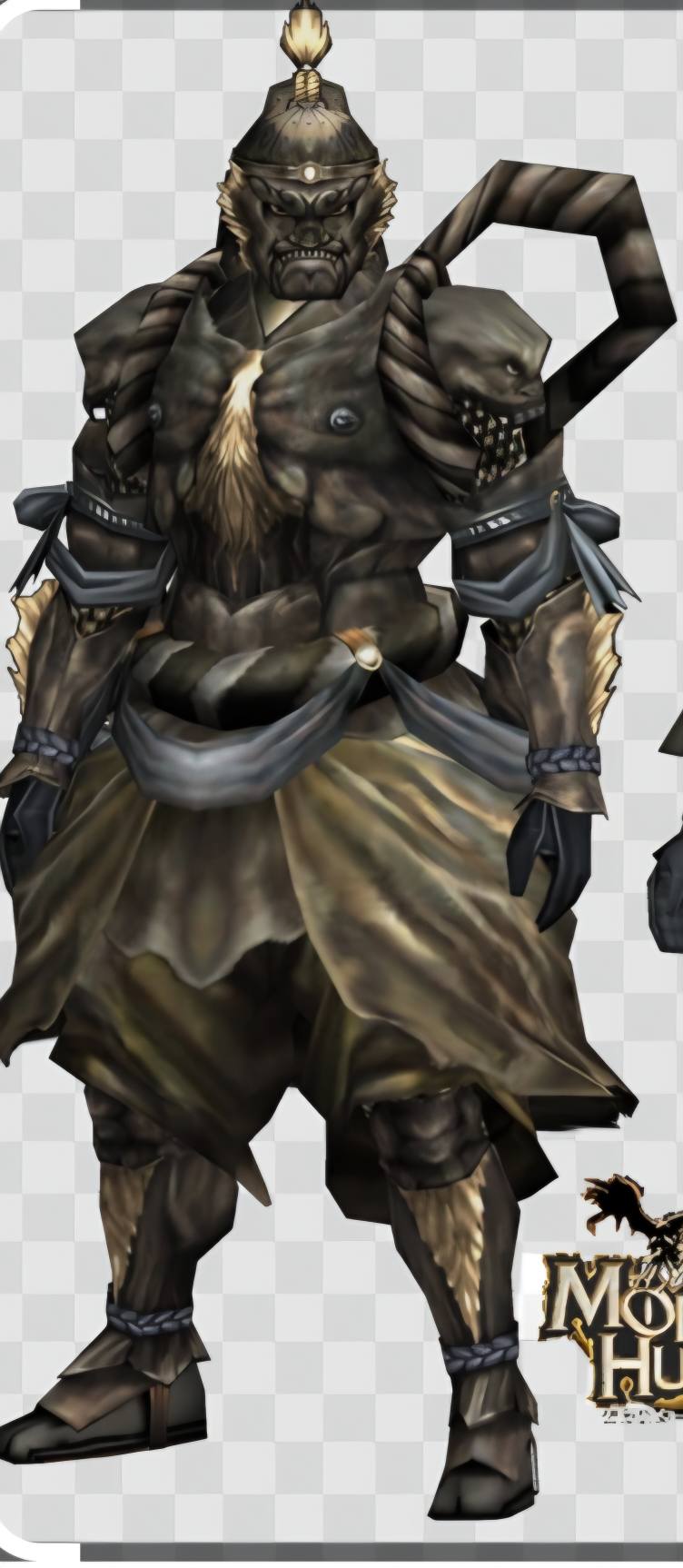 Lamatsukami tribute outfit in Monster Hunter