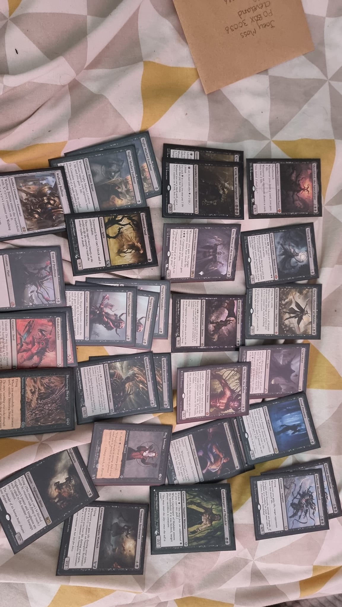 mtg mono black commander deck Elite Rat - Discard - Very Powerful - Modern Legal - Custom Built - Magic The Gathering - How to Build Mono Black
