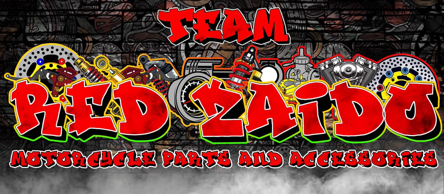 Red Zaido Motorcycle Parts and Accessories | Binãn