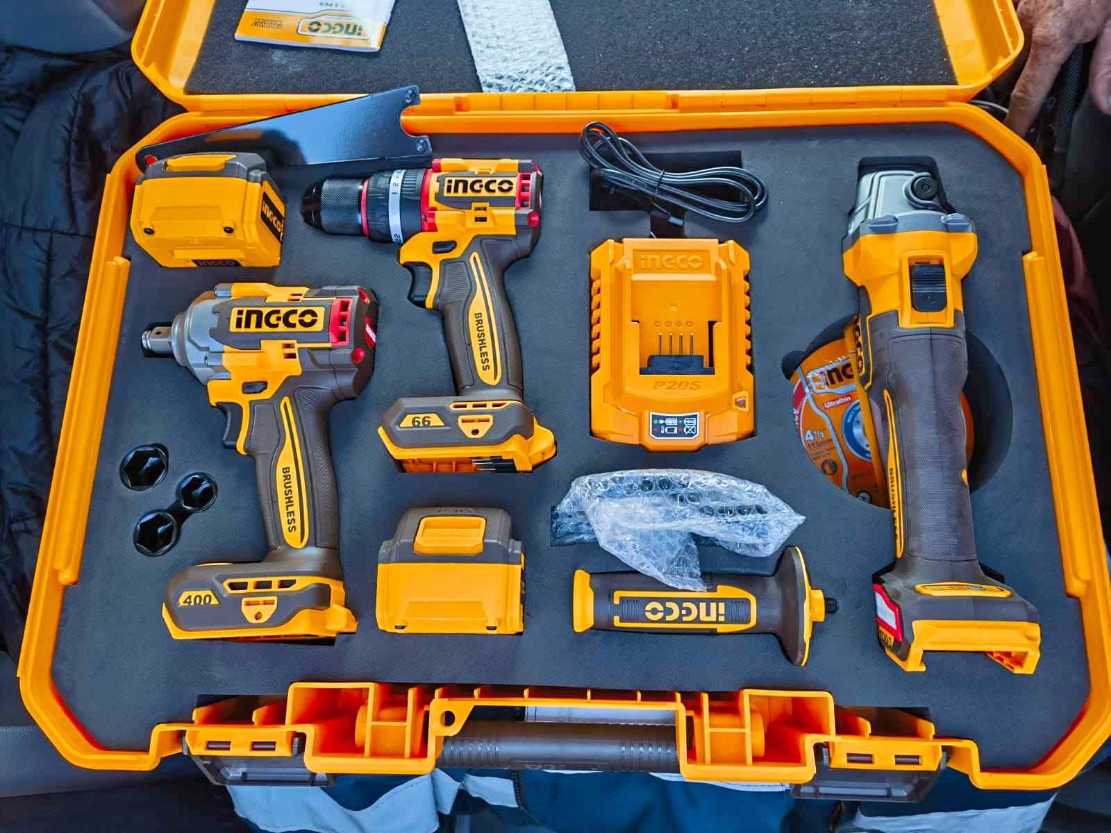 INCCO 20V CORDLESS 3 PCS COMBO KIT - Mixed Power Tool Sets - Emalahleni ...