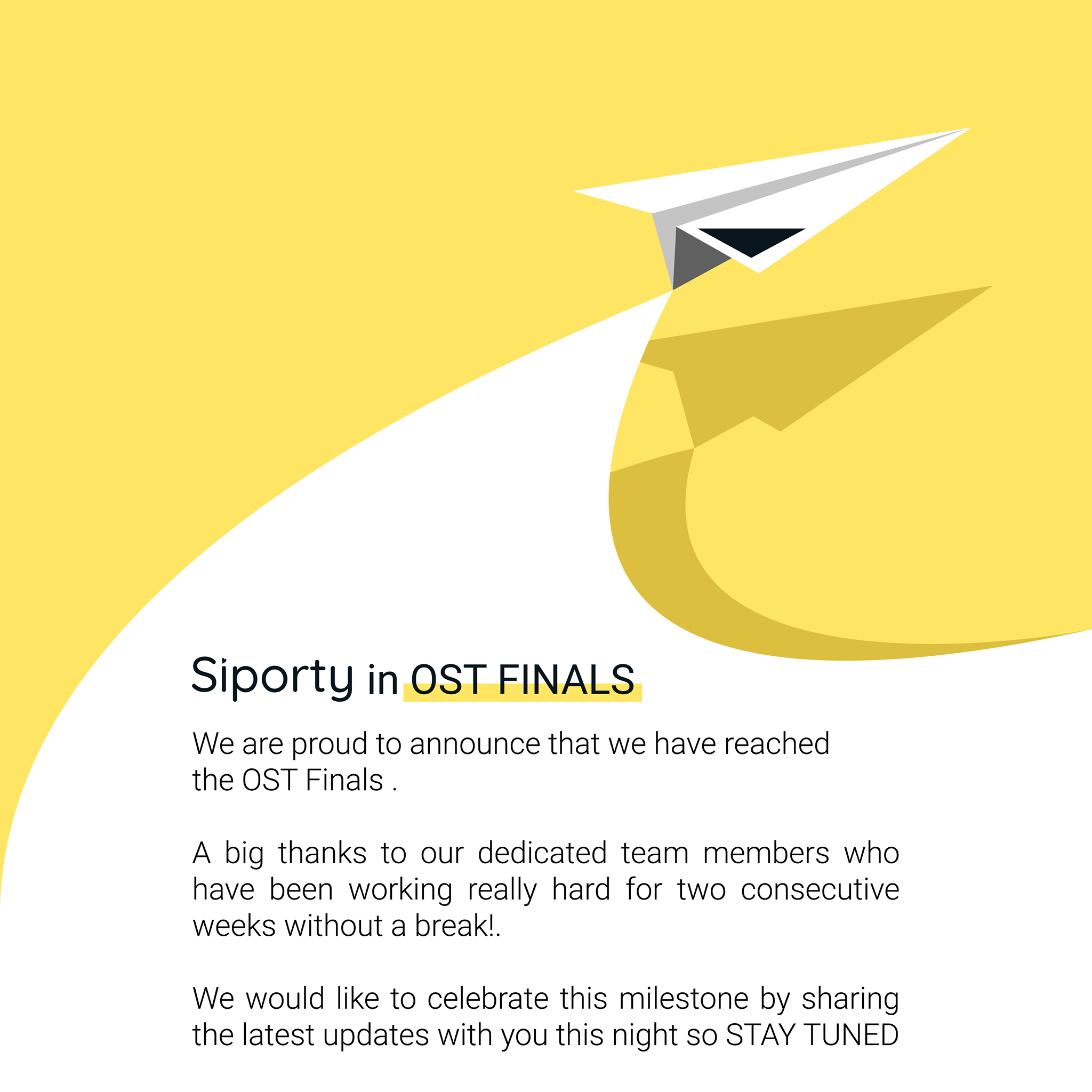 Siporty - We are proud to announce that we have reached... | Facebook