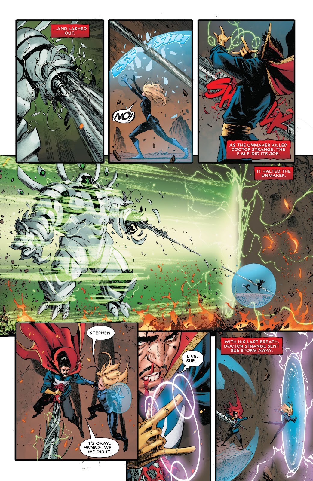 Thefanboyseo - The Unmaker kills #DoctorStrange and causes...