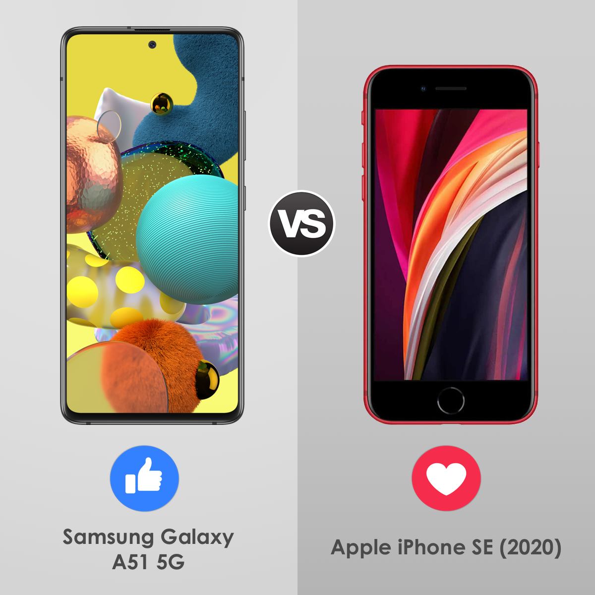 The newly released Apple iPhone SE and Samsung Galaxy A11 are both 