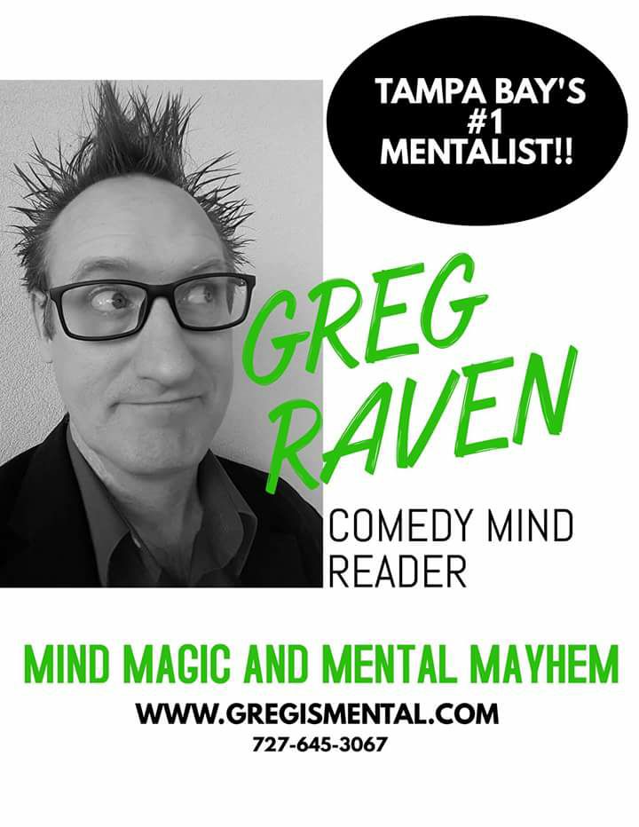 Mentalist Greg Raven