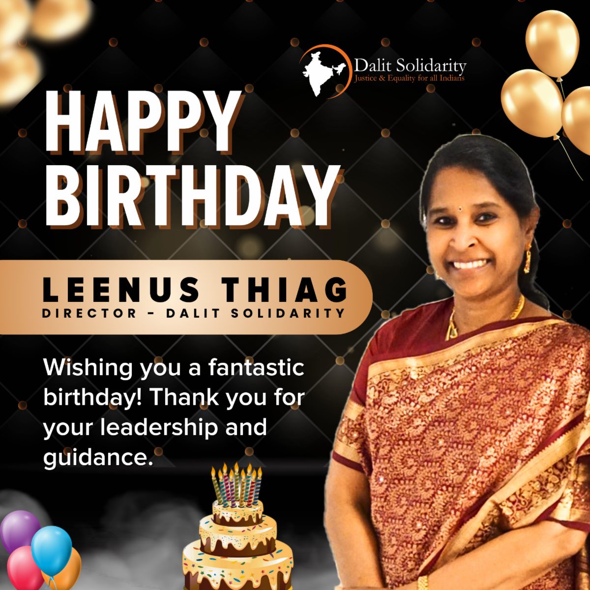 St.Patrick's - Happy Birthday to our Director, Leenus Thiag! Wishing ...