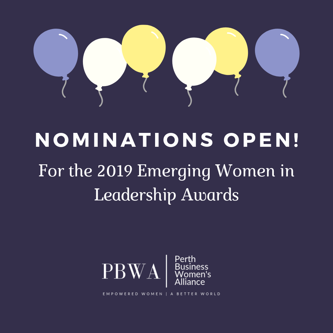 Perth Business Women’s Alliance - PBWA - Nominations for the Emerging ...