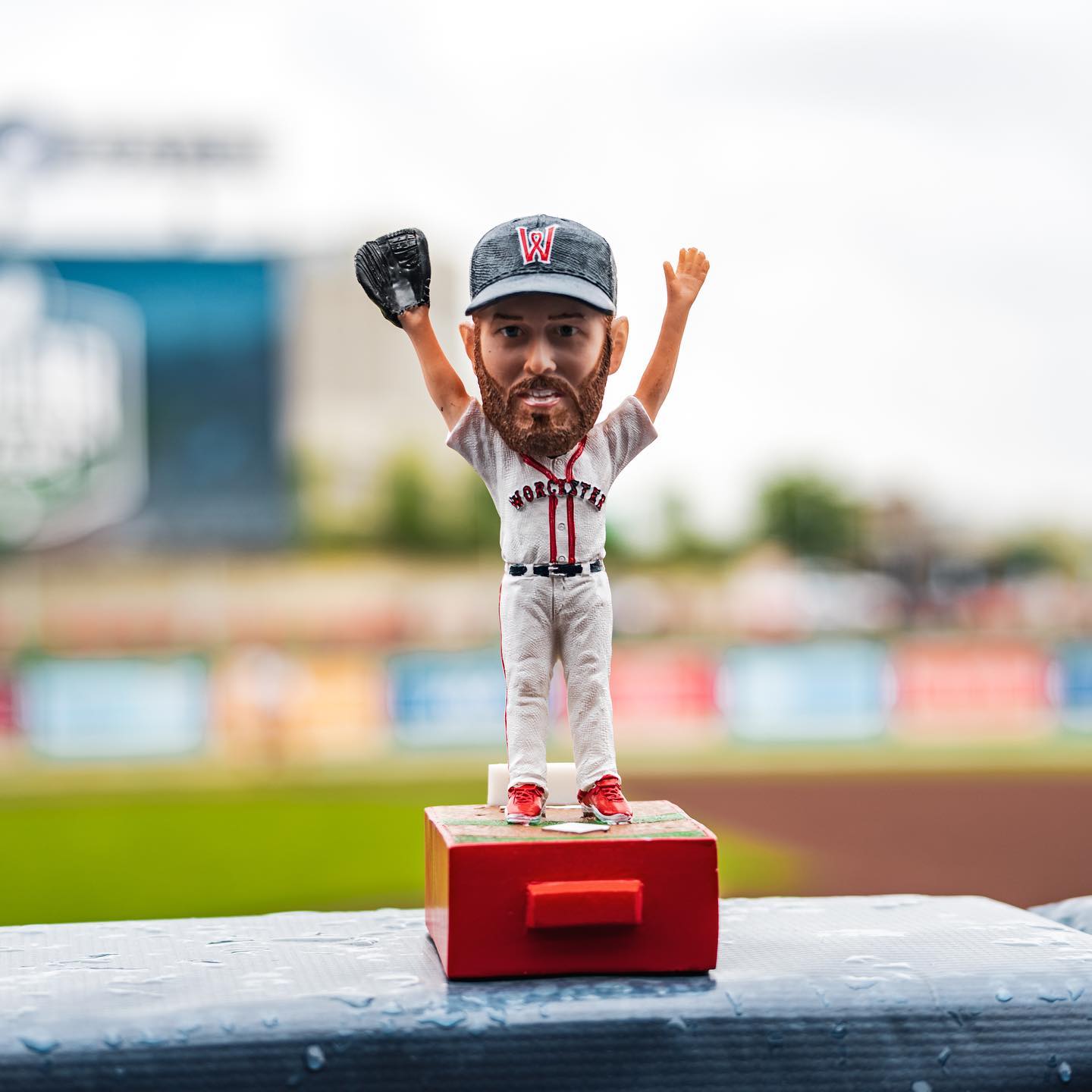 It's Joe Davis Bobblehead Night presented by 76!