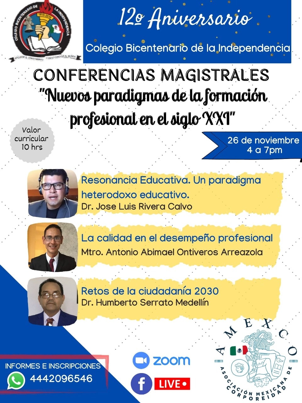 Colegio Bicentenario - 12º Aniversario 🎊🎉 El Colegio Bicentenario de la ...