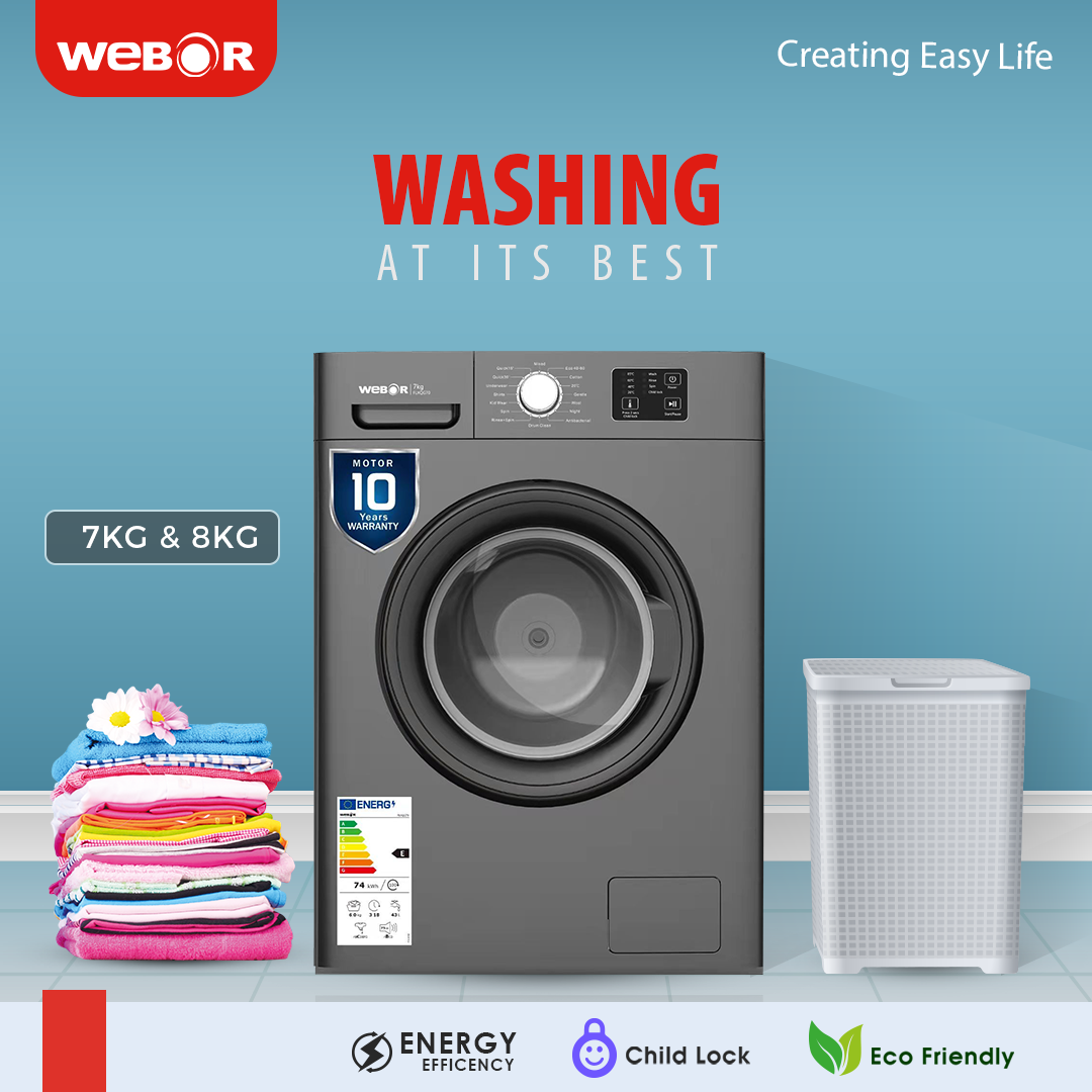 Webor - Webor Washing Machine provides a faster wash for...