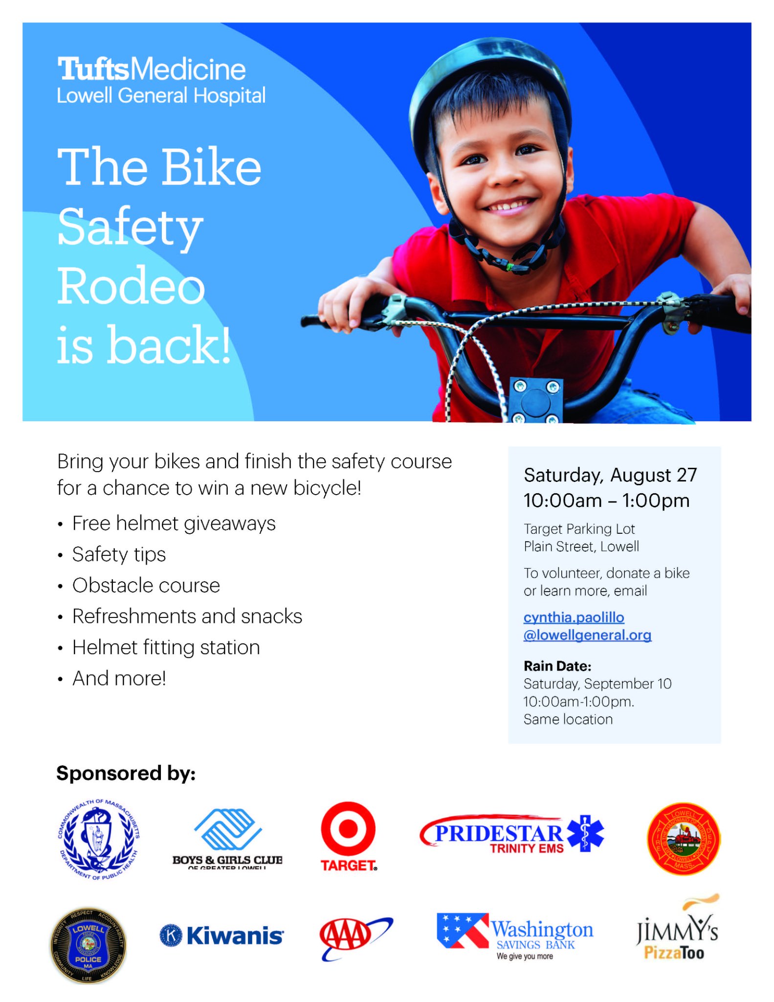 Lowell Police Department (Official) - The Bike Safety Rodeo is back ...