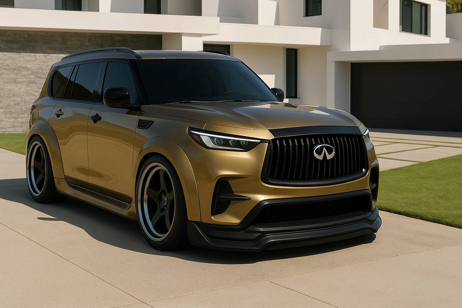 Introducing the INFINITI XQ80 Sport Wagon: a bold, V8-powered RWD