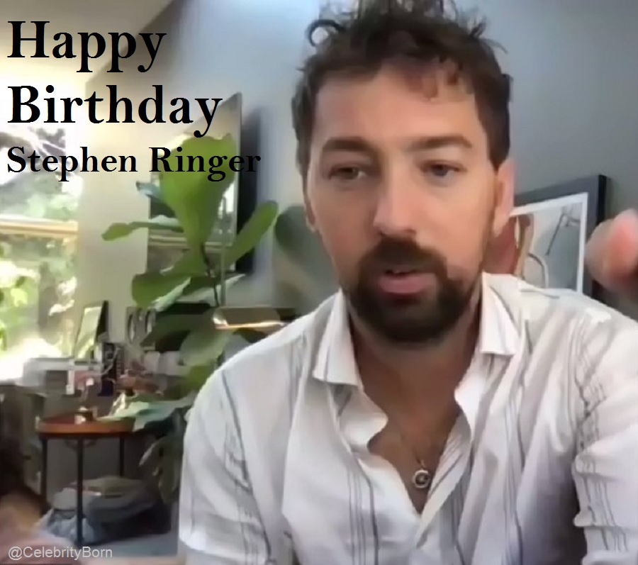 Celebrity Born - Happy Birthday to Stephen Ringer... | Facebook