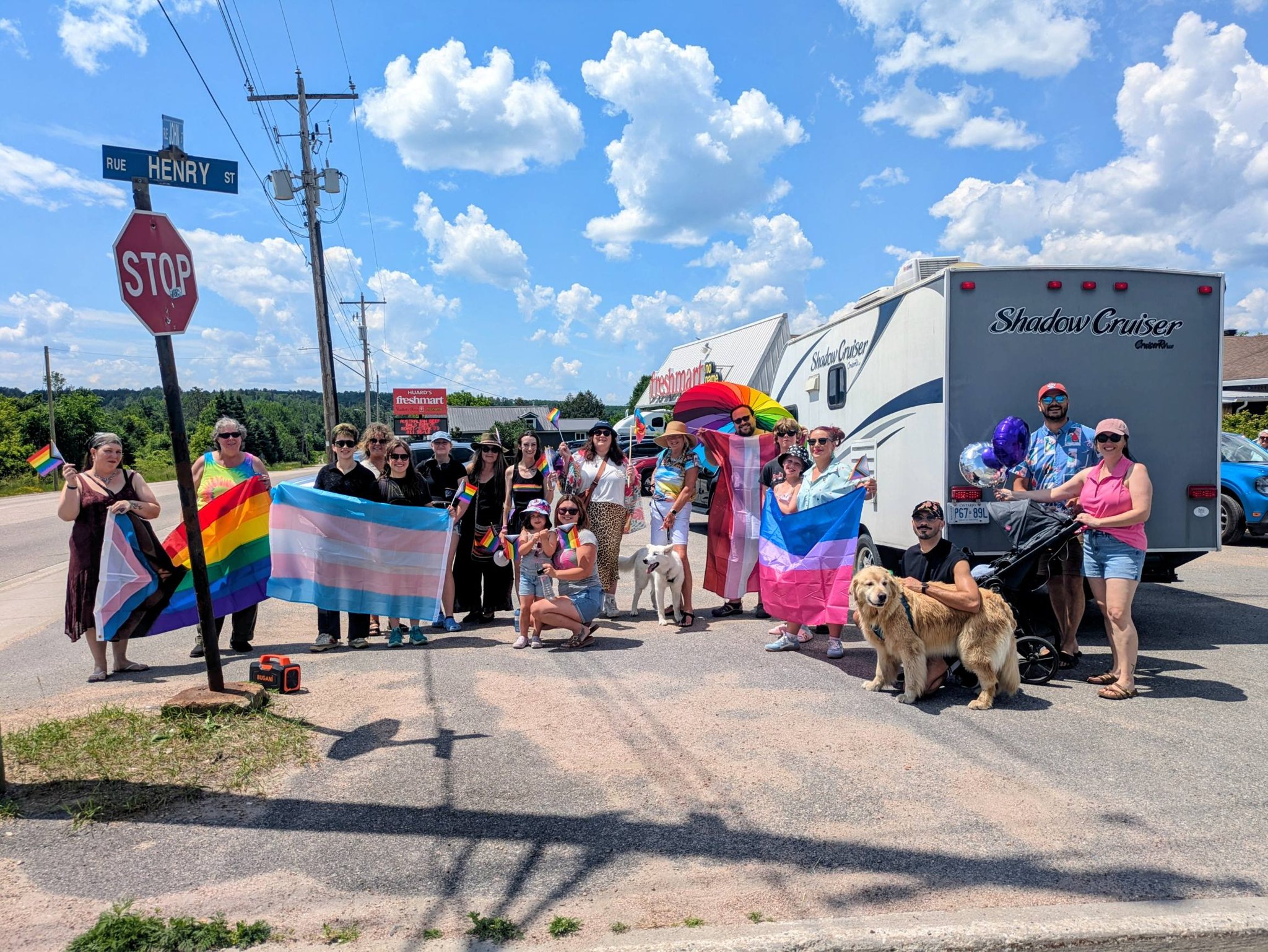 Mattawa, ON's first pride event a huge success - Facebook