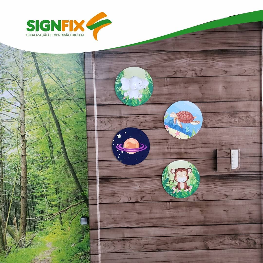 Signfix - Plaquinhas Decorativas. Você escolhe o tema uma...