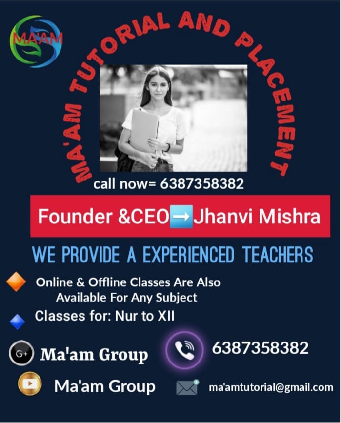 Ma'am tutorial & Placement | Lucknow