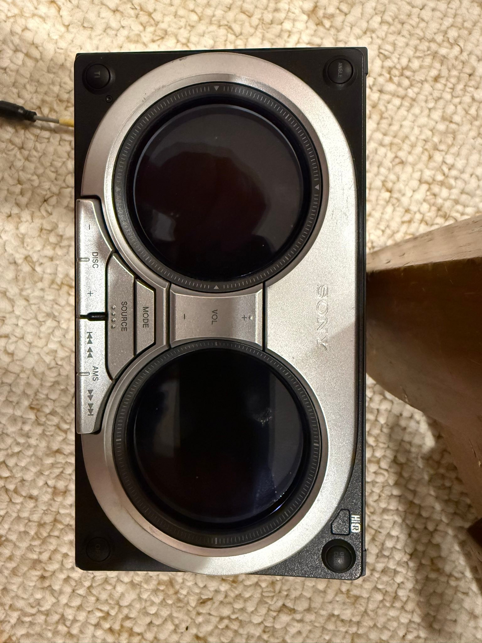 Sony wx-7700mdx wiring harness options?