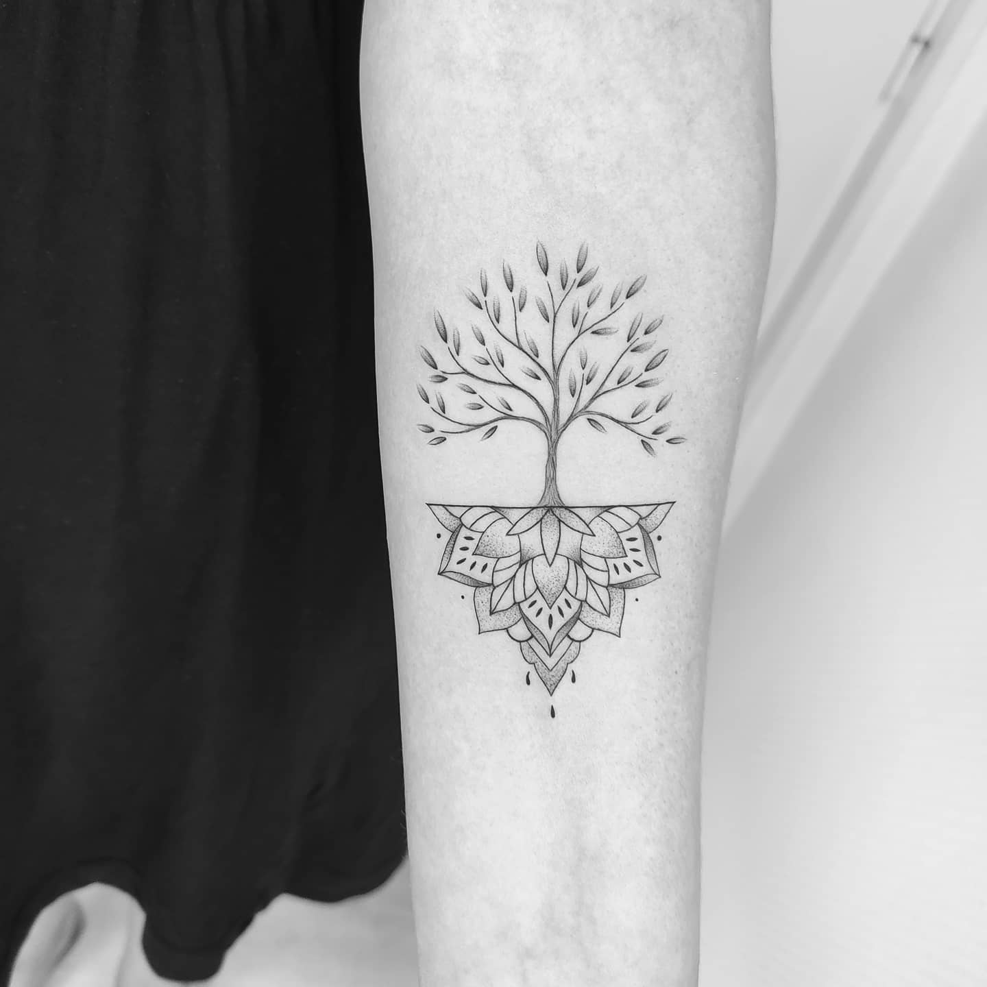Tatouage Arbre De Vie Mandala