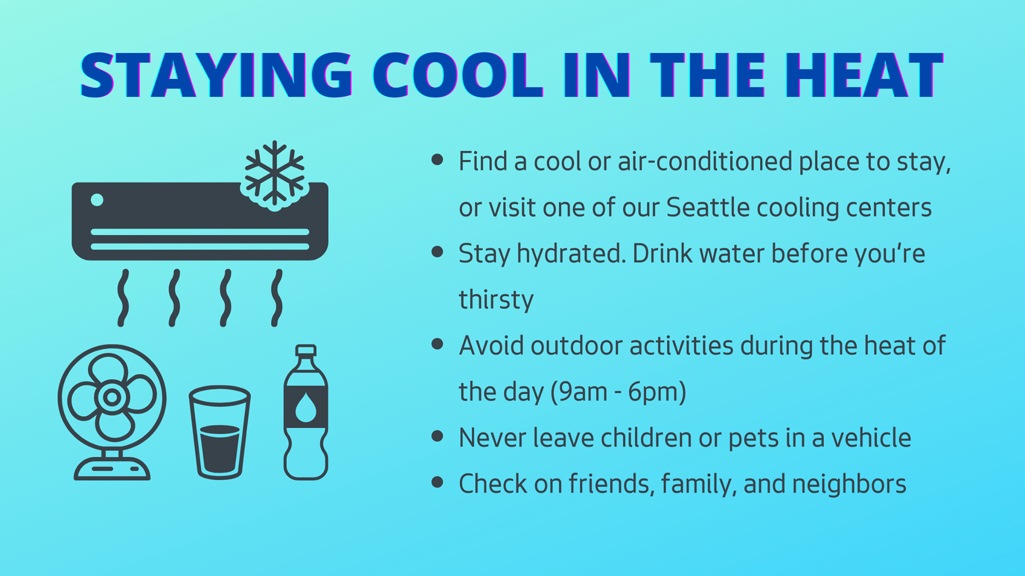 🌡️ Dangerously high... - City of Seattle Government