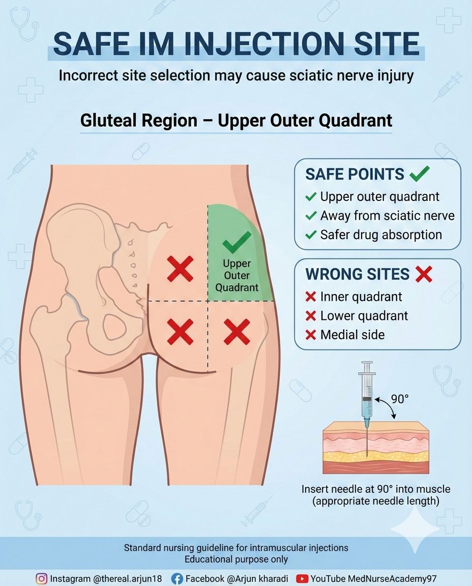 How to Safely Administer Intramuscular Injections in the Gluteal Area